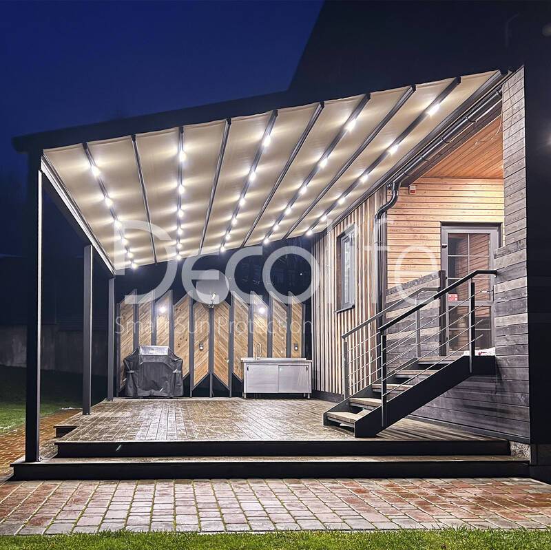 Wall pergola Decolife - 