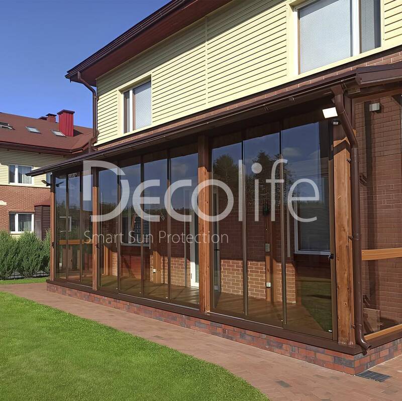 Sliding glazing Decolife S500 - 