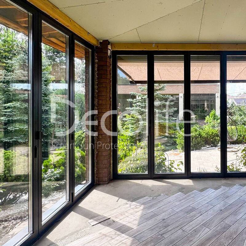 Decolife BF77 panoramic folding doors (with thermal break) + G500 - 