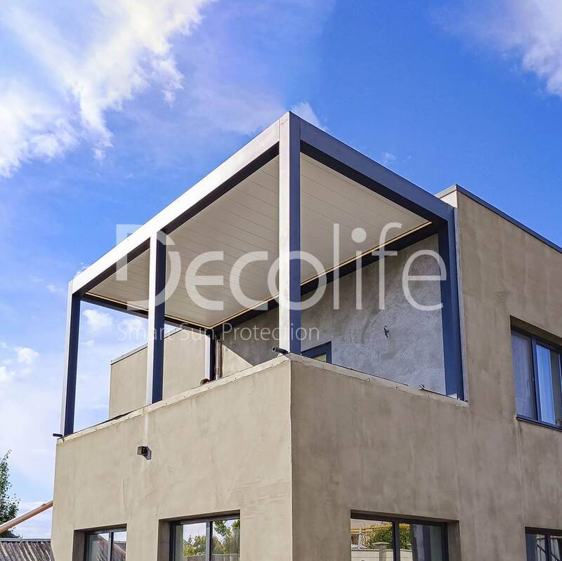 Pergola Decolife Bioclimatic B500-25P - 