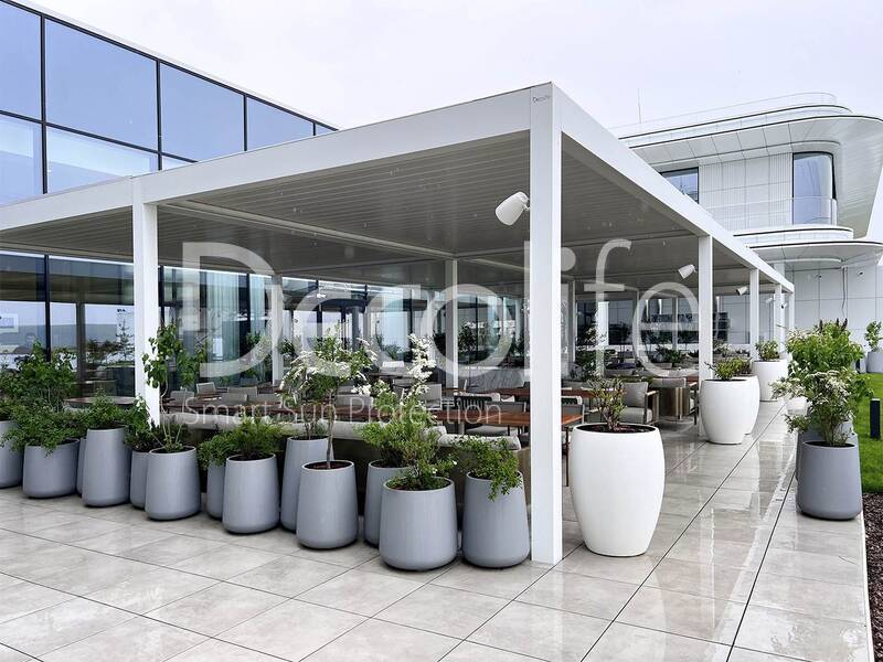 Pergola Bioclimatic B500-20P, - object was implemented by partner OOO ''STELL MS'' - 
