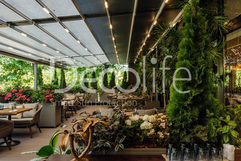 Awning pergola Decolife Basic&Pro New - 
