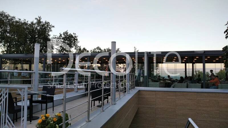 Pergola Decolife Project Light Twin+ Frameless glazing S100 - 