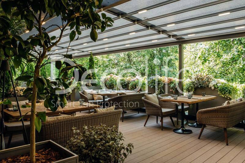 Awning pergola Decolife Basic&Pro New - 