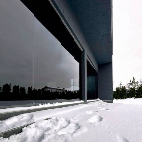 Guillotine glazing Decolife W500 + Sliding glazing S200