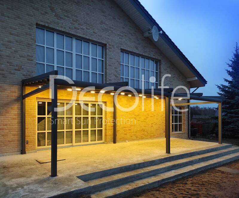 Pergola awning Decolife BasicPro New - 