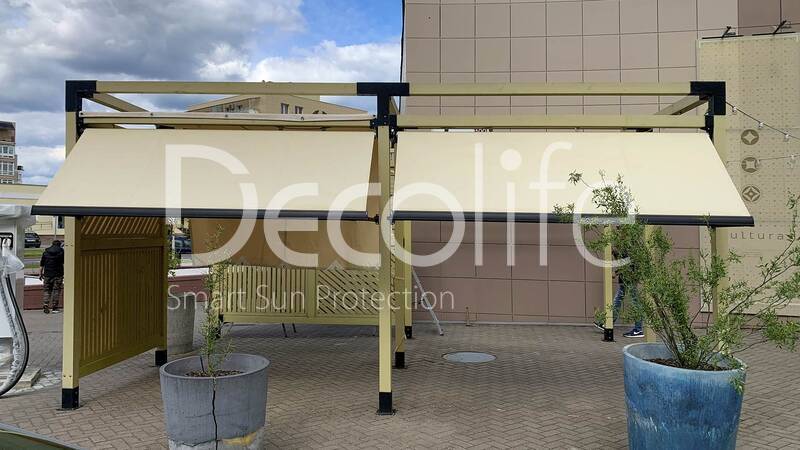 Showcase awning Decolife G400 - 
