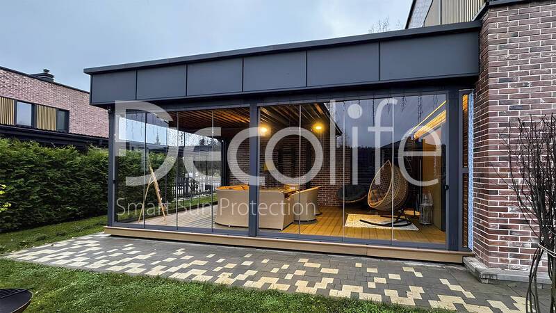 Sliding glazing Decolife S150 - 