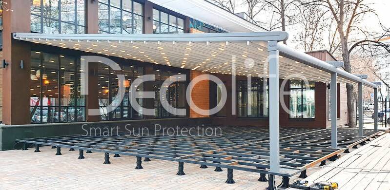 Awning pergola Decolife Basic&Pro New - 