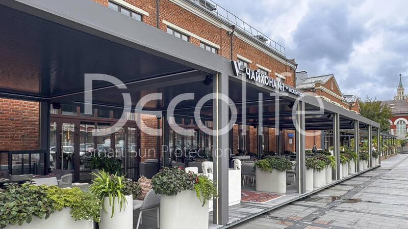 Decolife B600 PIR pergola with Termo insulation - 