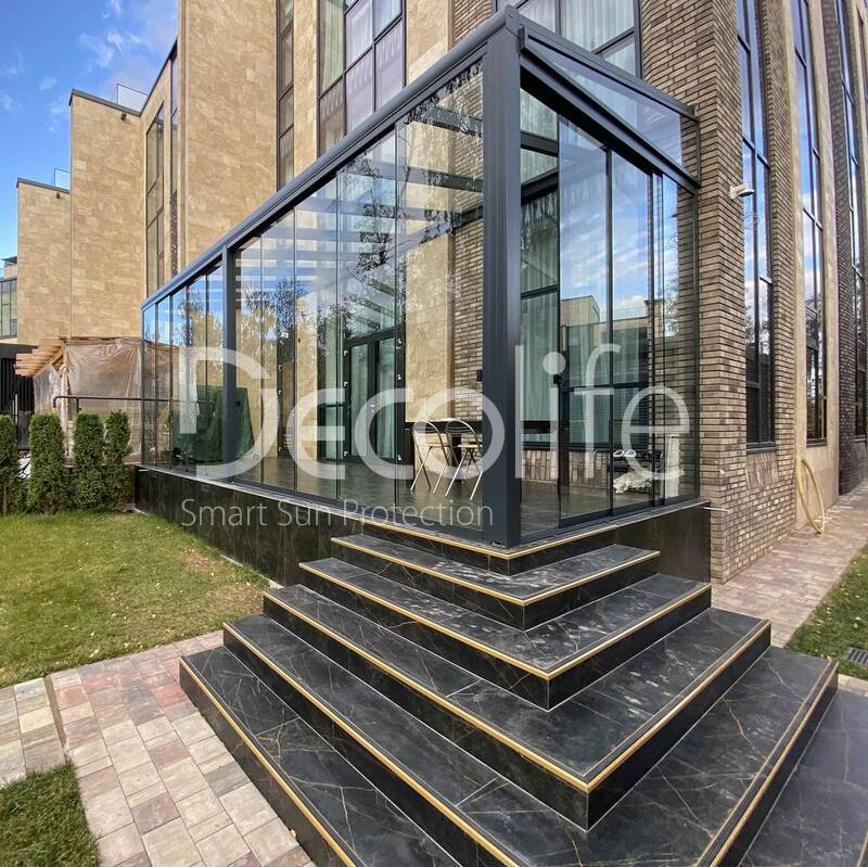 Winter Garden Decolife + Panoramic glazing S150, implemented by partner Lux Terras - 