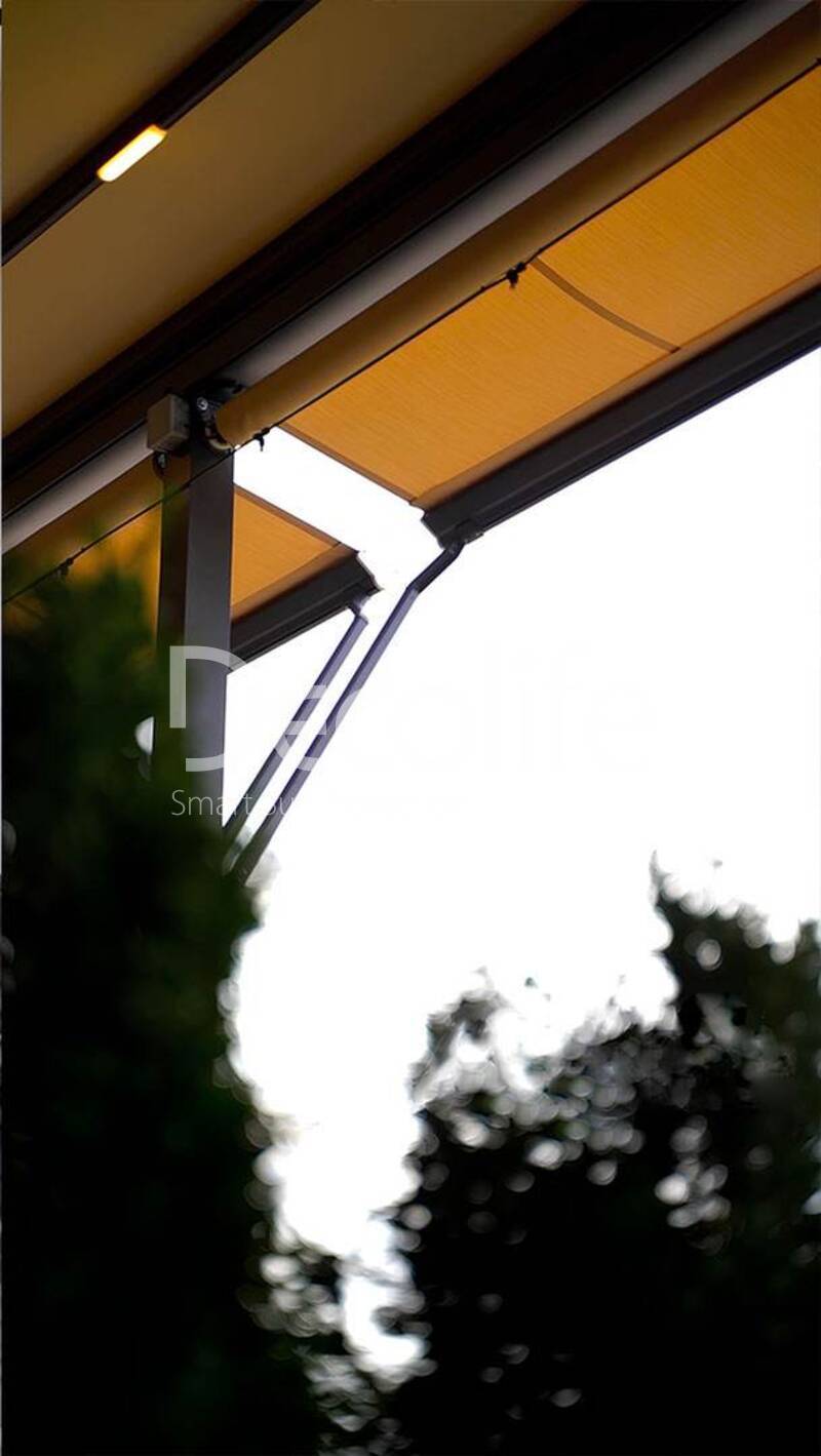 Tent pergola Decolife Basic&Pro New with awnings G400, implemented by partner ''TENT VERTEX'' - 