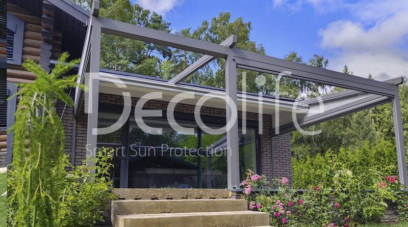 Awning pergola Decolife Project Light + Zip 100 - 