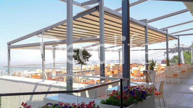 Tent pergolas Decolife Project Light, implemented by partner ''TENT VERTEX'' - 
