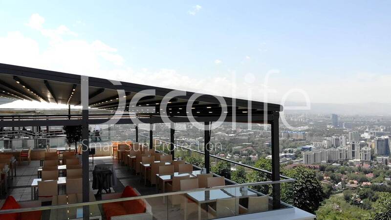 Tent pergolas Decolife Project Light, implemented by partner ''TENT VERTEX'' - 