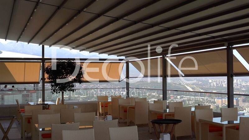 Tent pergolas Decolife Project Light, implemented by partner ''TENT VERTEX'' - 