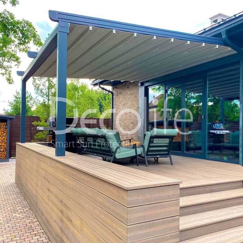 Awning perola Decolife Basic&Pro New - implemented by partner ''Lux Terras'' - 
