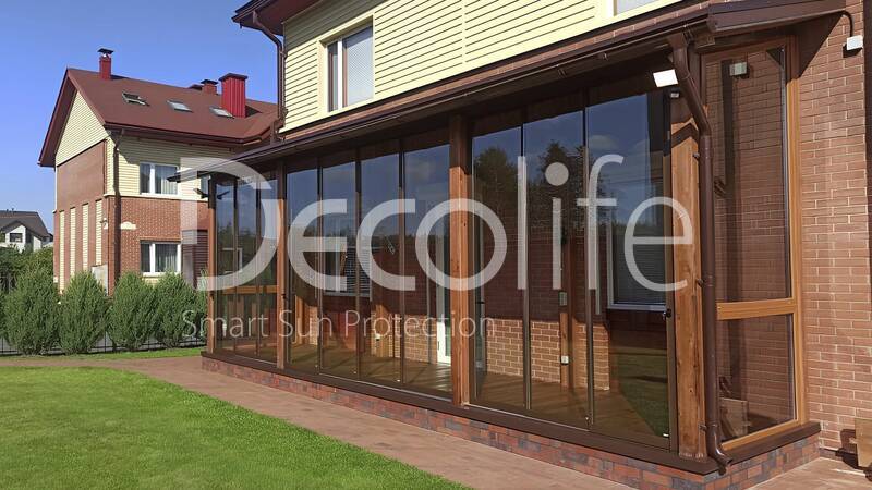 Sliding glazing Decolife S500 - 