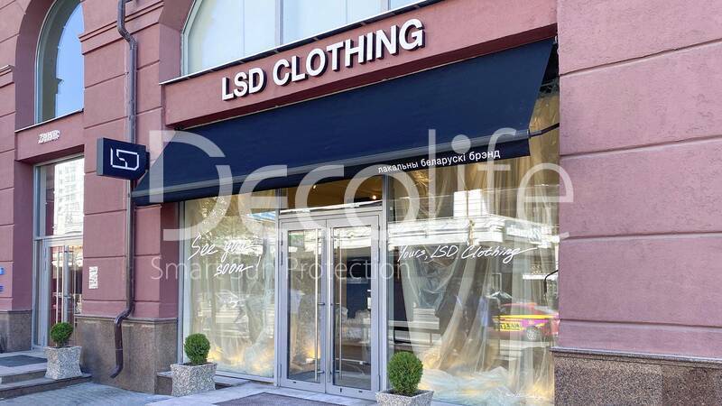 Showcase awning Decolife G400 - 