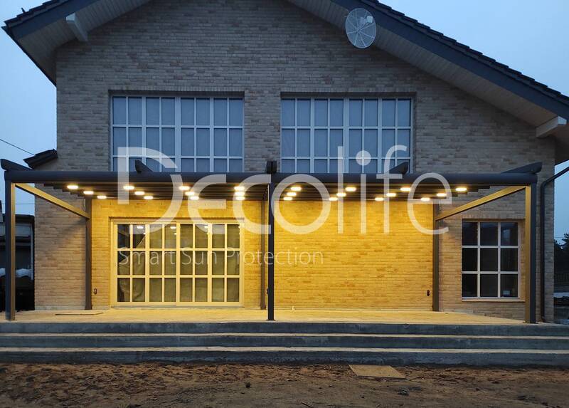 Pergola awning Decolife BasicPro New - 