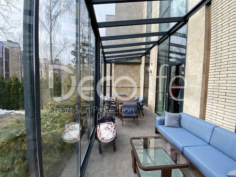 Winter Garden Decolife + Frame sliding glazing S500, implemented by partner ''Lux Terras'' - 