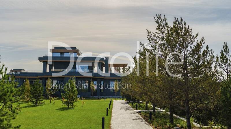 Pergola Decolife with static slats B200 MAF, object was implemented by  partner OOO ''STELL MS'' - 