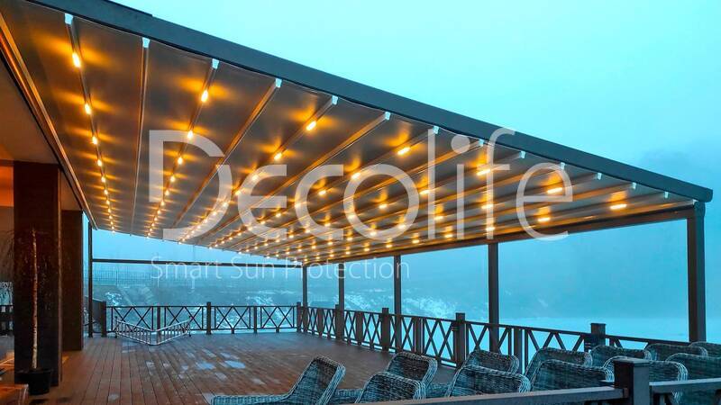 Awning pergola Decolife Basic&Pro New - 