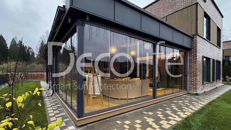 Sliding glazing Decolife S150 - 