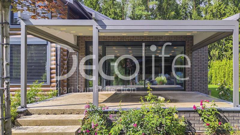 Awning pergola Decolife Project Light + Zip 100 - 