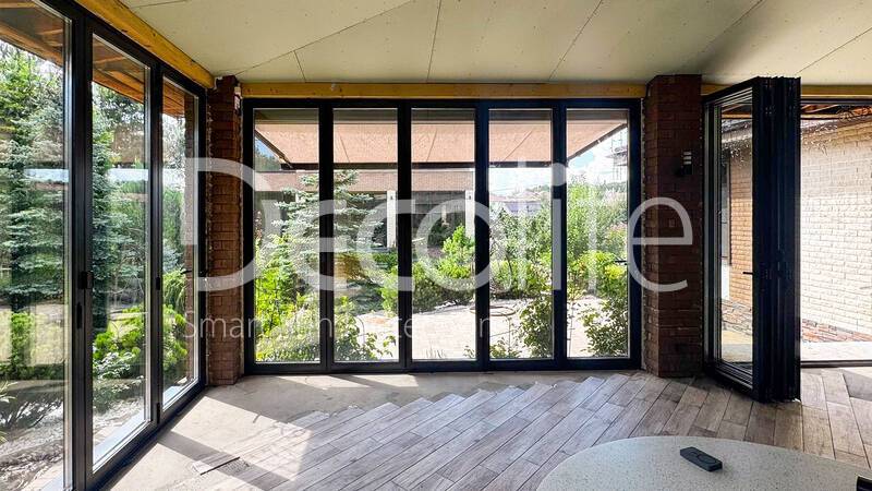 Decolife BF77 panoramic folding doors (with thermal break) + G500 - 