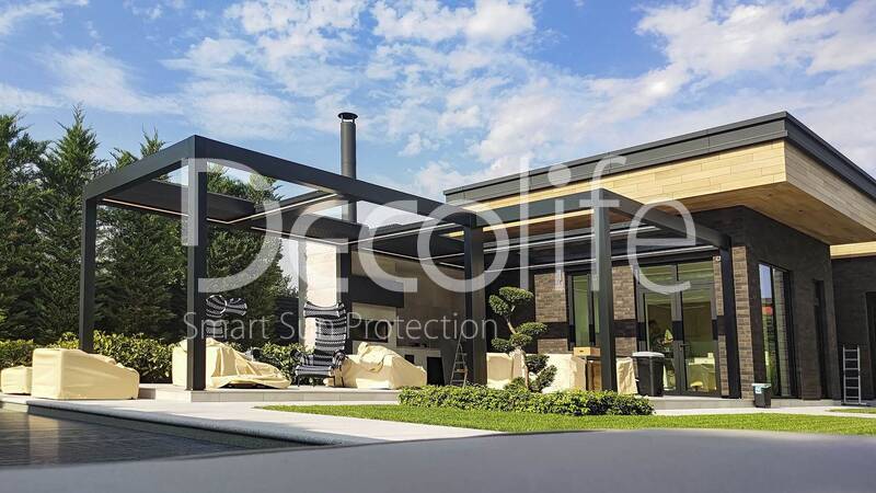 Pergolas Decolife Bioclimatic B700-20C - 