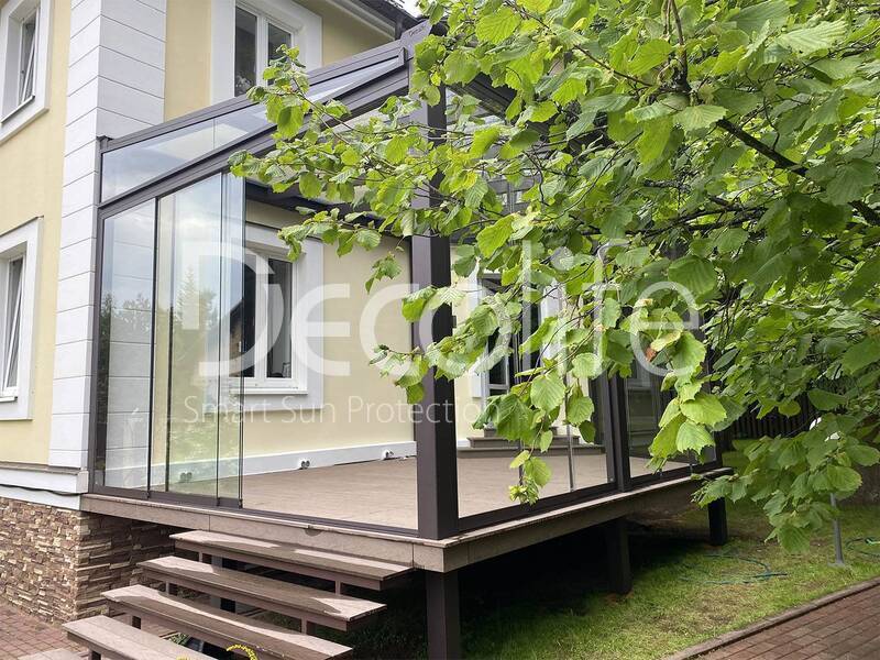 Winter Garden Decolife + Panoramic glazing S150, implemented by partner Lux Terras - 