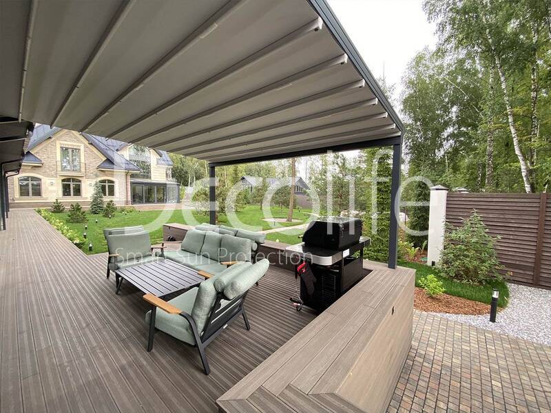 Awning perola Decolife Basic&Pro New - implemented by partner ''Lux Terras'' - 
