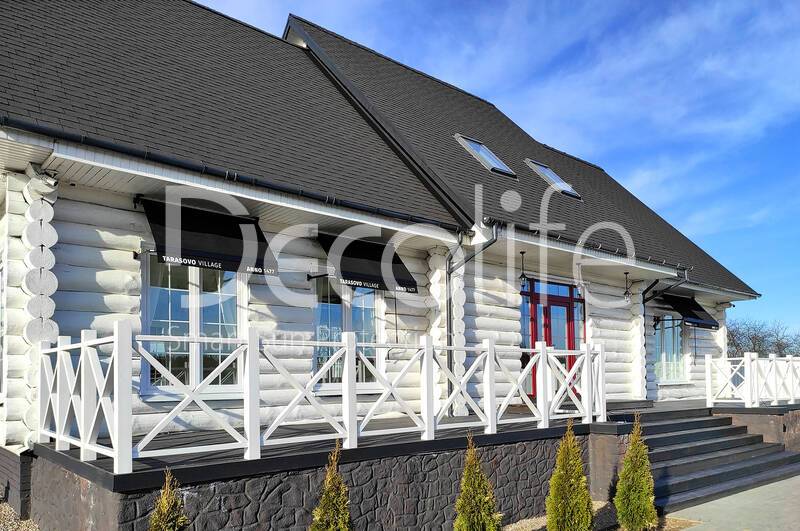 Showcase awning Decolife G400 with flexo printing - 