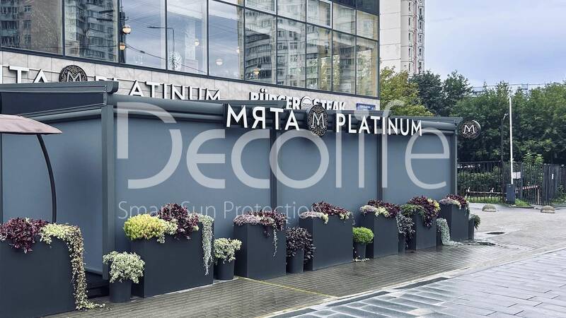 Decolife Basic Pro & New + Zip 130 Pergola Tent - 