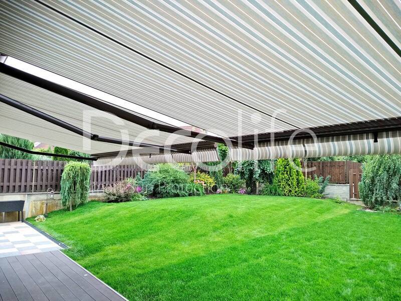 Awning Decolife G200 + Vertical system Zip 130 - 