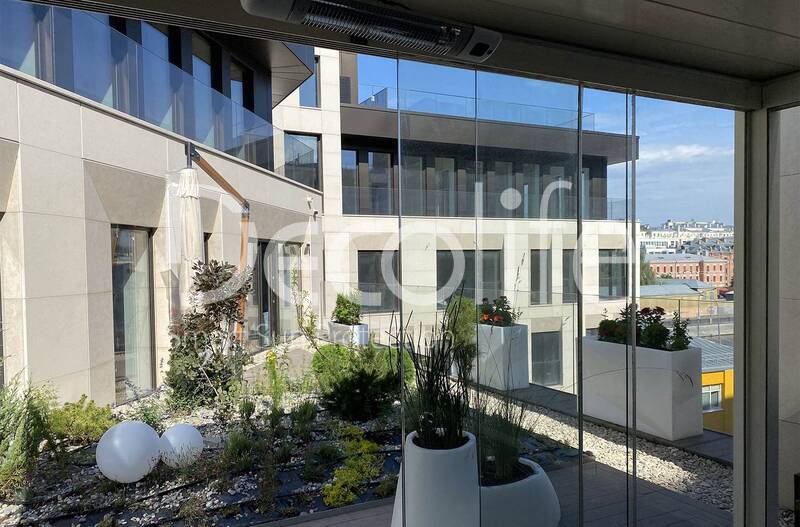 Pergola Decolife Bioclimatic B500-20C + Sliding glazing S100 + Facade blinds FZ44
, implemented by partner ''Lux Terras'' - 