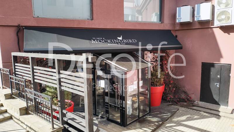 Awning Decolife G400 with flexo printing - 
