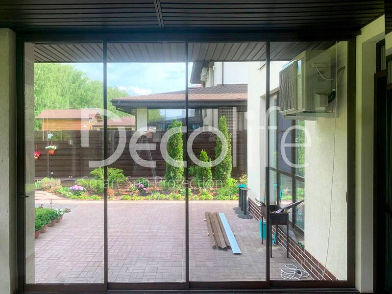 Sliding frame glazing Decolife S500
 - 