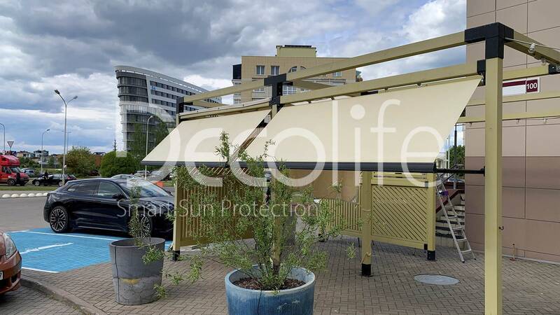 Showcase awning Decolife G400 - 