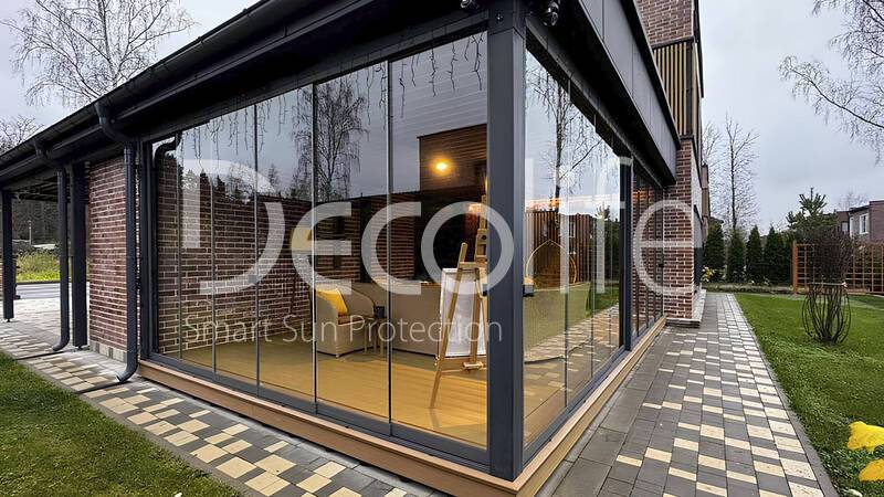 Sliding glazing Decolife S150 - 