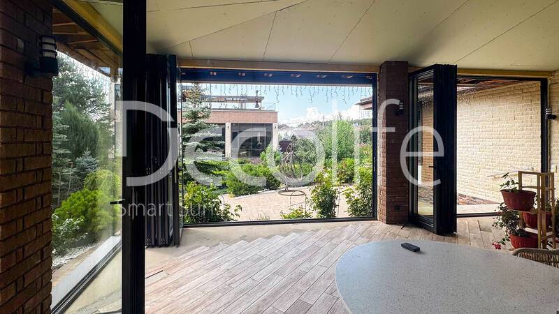 Decolife BF77 panoramic folding doors (with thermal break) + G500 - 