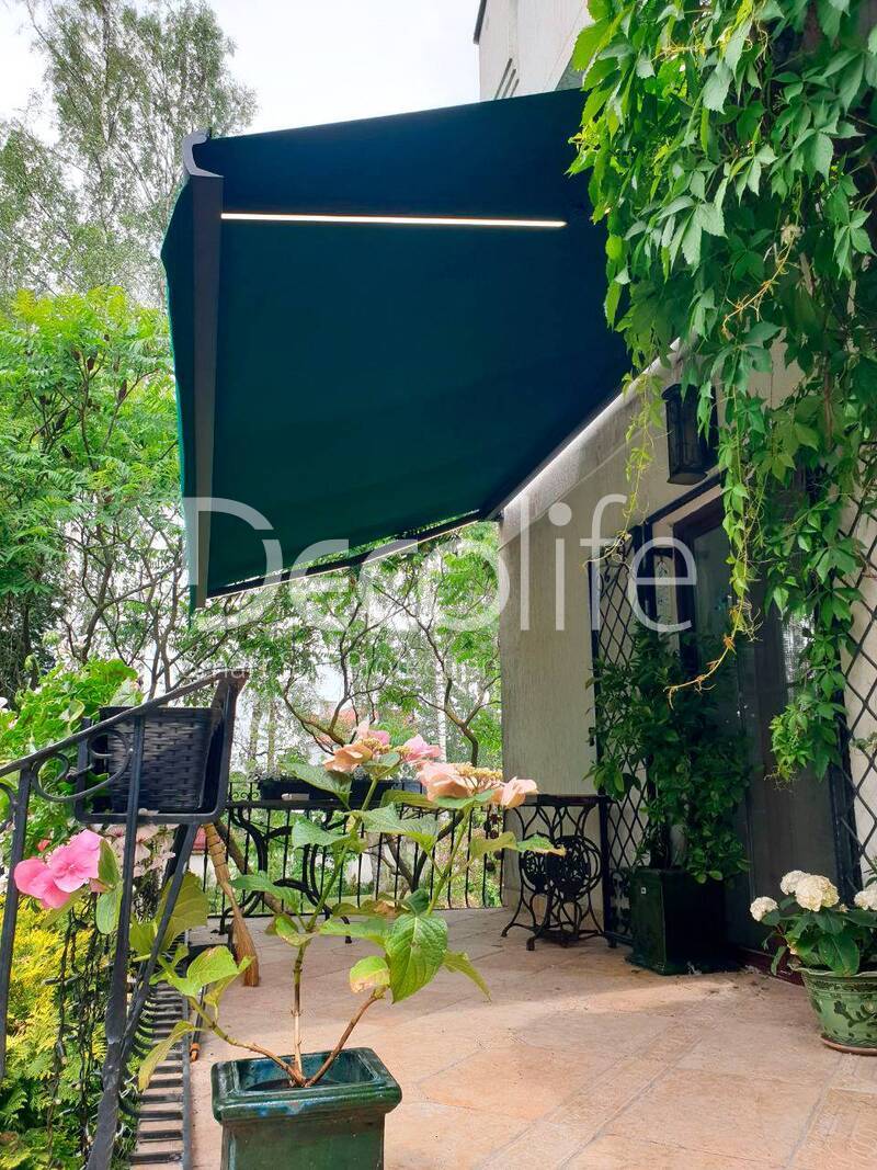 Cassette awning Decolife G500 with backlight in elbows - 
