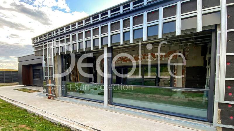 Guillotine glazing Decolife W700 - 