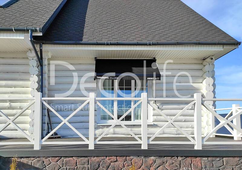 Showcase awning Decolife G400 with flexo printing - 