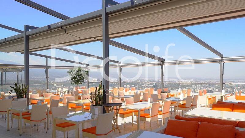 Tent pergolas Decolife Project Light, implemented by partner ''TENT VERTEX'' - 