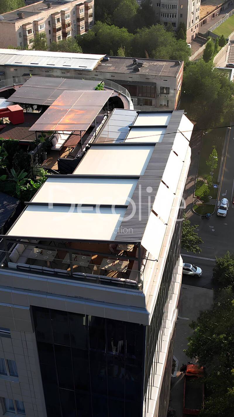 Tent pergola Decolife Basic&Pro New + awnings G400, implemented by partner ''TENT VERTEX'' - 
