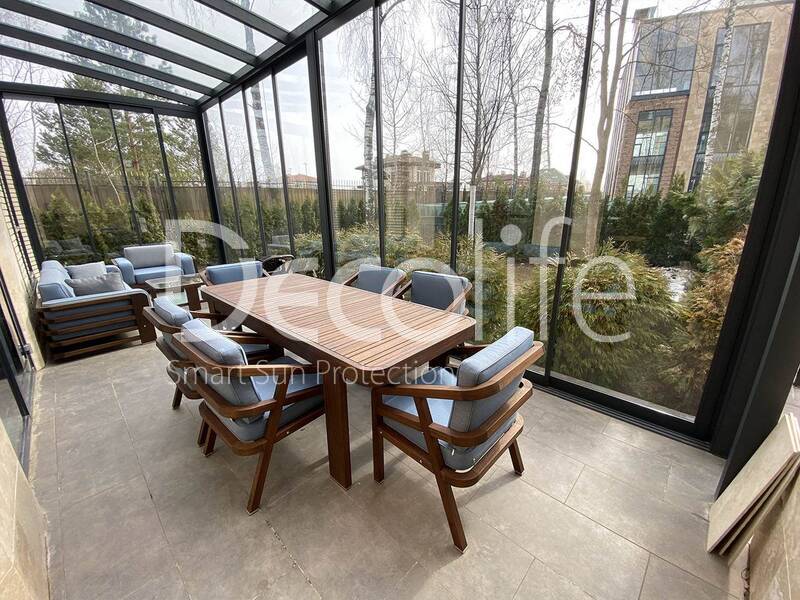 Winter Garden Decolife + Frame sliding glazing S500, implemented by partner ''Lux Terras'' - 