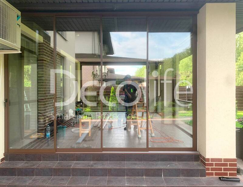Sliding frame glazing Decolife S500
 - 