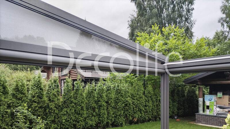 Awning pergola Decolife Project Light + Zip 100 - 